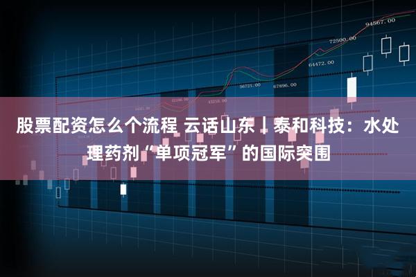 股票配资怎么个流程 云话山东｜泰和科技：水处理药剂“单项冠军”的国际突围