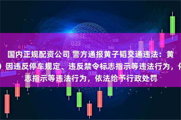 国内正规配资公司 警方通报黄子韬交通违法：黄某某（男，33岁）因违反停车规定、违反禁令标志指示等违法行为，依法给予行政处罚